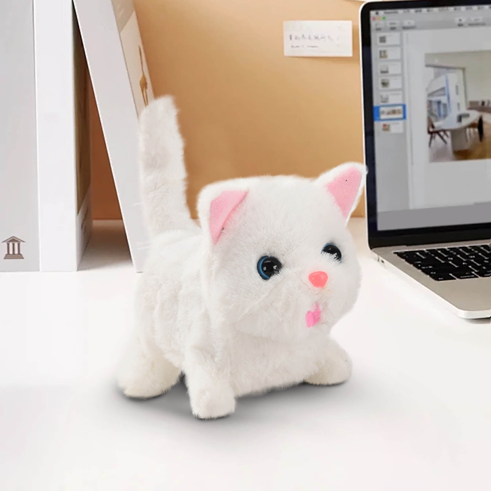 Chamoist Electronic Interactive Cat Toys,Interactive Electronic Plush ...