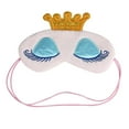 thumbnail image 1 of Eye Masks for Sleep,Cute Eyes Cover Crown Style Travel Sleeping Blindfold Shade Eye Mask, 1 of 2
