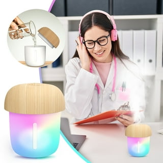  Cool Mist Humidifiers for Bedroom with Star Projector Landscape  Quiet Cute Small Air Humidifier Personal Portable USB Dreamy Humidifiers  for Home Office Fall Girls Gifts 500mL (Gold) : Home & Kitchen