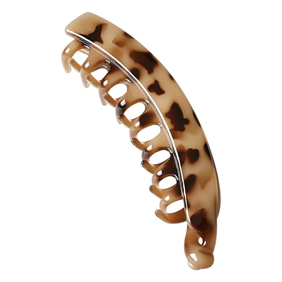 Chamoist Large Hair Clips,Vertical Hair Clip Korean Ponytail Hair Accessory Banana Clip Large Minimalist Hair Clip Vertical Clip Temperament Drop Hair Accessory Hair Clip