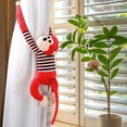 thumbnail image 1 of Chamoist Long Arm Monkey Stuffed Animal,Hanging Monkey Plush Stuffed Animals,Curtain Monkey Plush Toy Birthday Xmas Gift,Long Arm Monkey Toys,Cute Monkey Dolls Home Decorations for Family Friend,70cm, 1 of 6