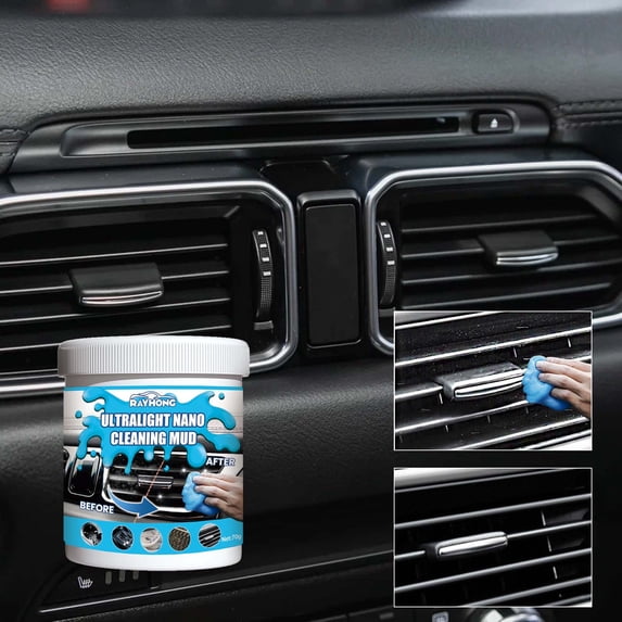 Mold and Mildew Remover Bathroom Cleaner,Car Cleaning With Soft Adhesive. Cleaning The Outlet Of The Car Interior, Cleaning The Keyboard, Remote Control, Gaps, And Adhesive Removal 70g