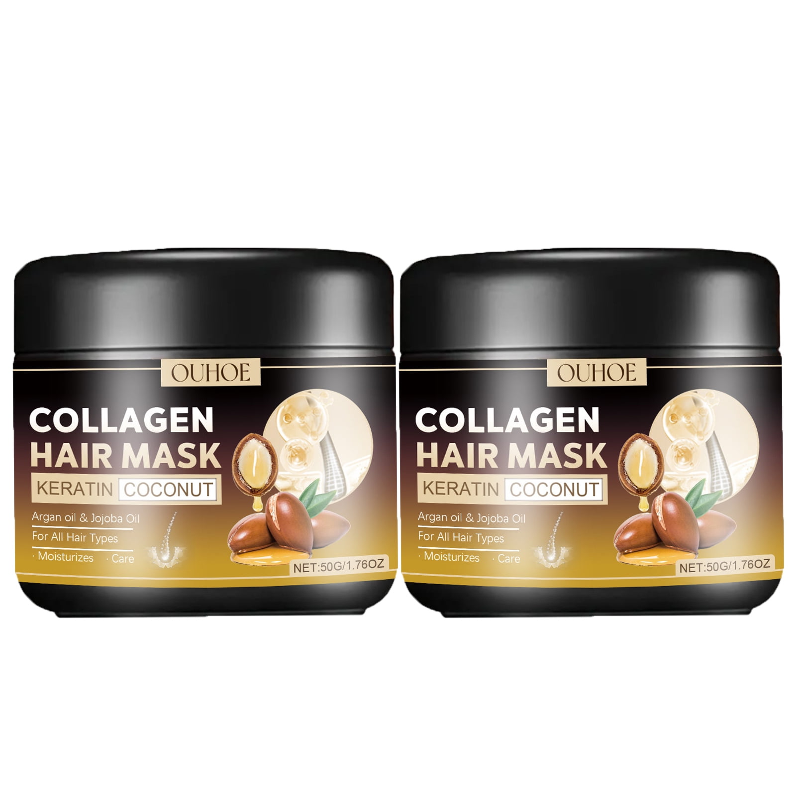 Chamoist New Collagen Hair Mask, Deeply Repair Hair Strands Enhance