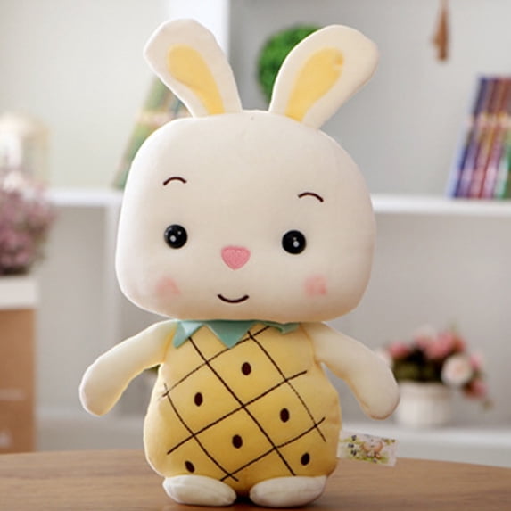 Chamoist Plush Bunny Stuffed Animal,Stuffed Rabbit Plush Toys,Easter Rabbit Stuffed Bunny Animal,Christmas Bunny Plush Gifts, Stuffed Toy Easter Scarf Cute Cute Bunny for K ids Holiday Gifts