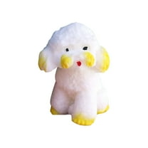 Chamoist Squishy Toys,Cute Squishy Squeeze Toys,Stress Squeeze Toys for Adults,Simulation Hand-painted Pet Dog Pinch Pinch Stress Reliever Toys Cute Stress Reliever Toys