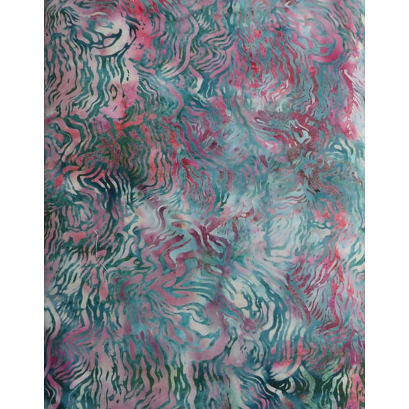 Chamomile Hand dyed batik Q2112-418 in Bali featuring original Hoffman design