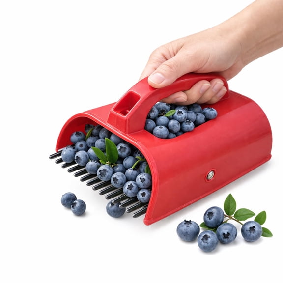 Chamomile Harvest Rake, Berry Pickers & Picking Tools, Handheld Fruit Harvest Tool for Blueberries, Herbs & Garden Use