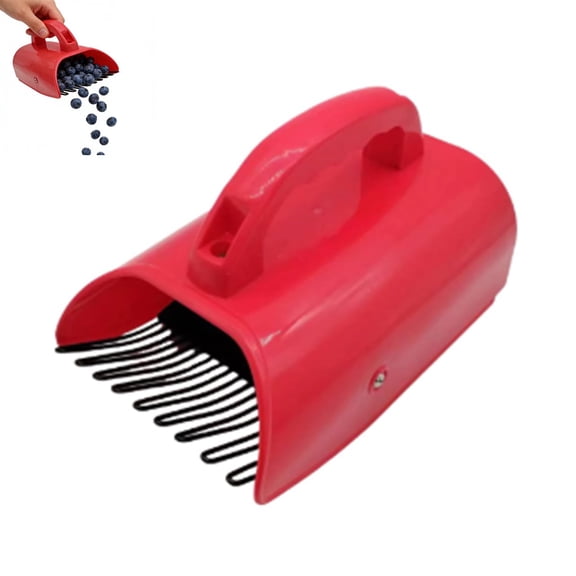 Chamomile Harvester – Herb Picker Tool with Stainless Steel Comb, Ergonomic Flower Harvesting Rake for Lavender, Sweet Gum Tree Ball Picker Upper, Gentle Precision Picking for Home Gardeners