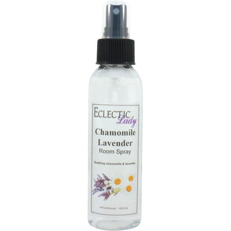 Chamomile Lavender Room Spray by Eclectic Lady, 4 Ounces, Fragrant Aromatic Room Mist For Home, Room, Office