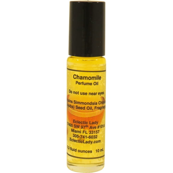 Chamomile Perfume Oil, 0.3 Oz Portable Roll-On Fragrance