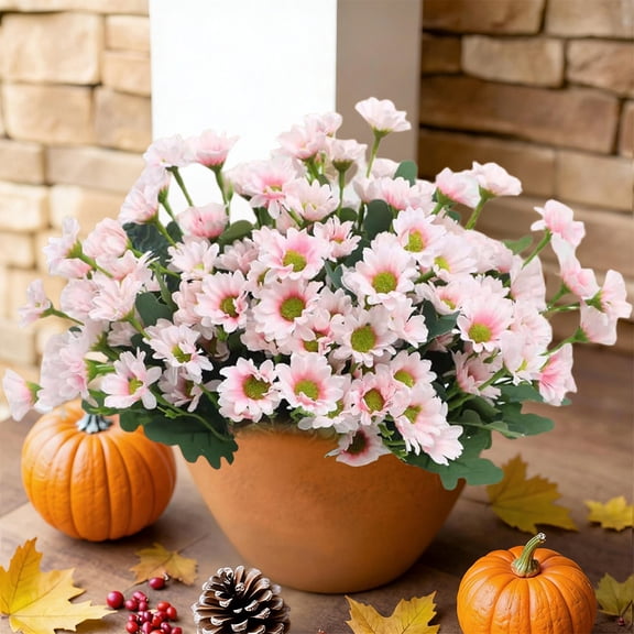 Chamomile Wedding Artificial Bouquet European-Style Bouquet High-End Artificial Floral Arrangement Ceremony Floral Decorations