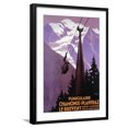ChamonixMont Blanc, France Funicular Railway to Brevent Mt. Framed