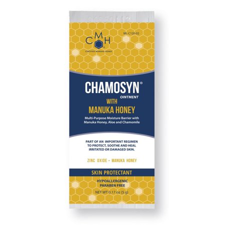 Chamosyn Skin Protectant, 5 Gram Individual Packet Scented Ointment, Links Medical, SC0003W - Box of 144