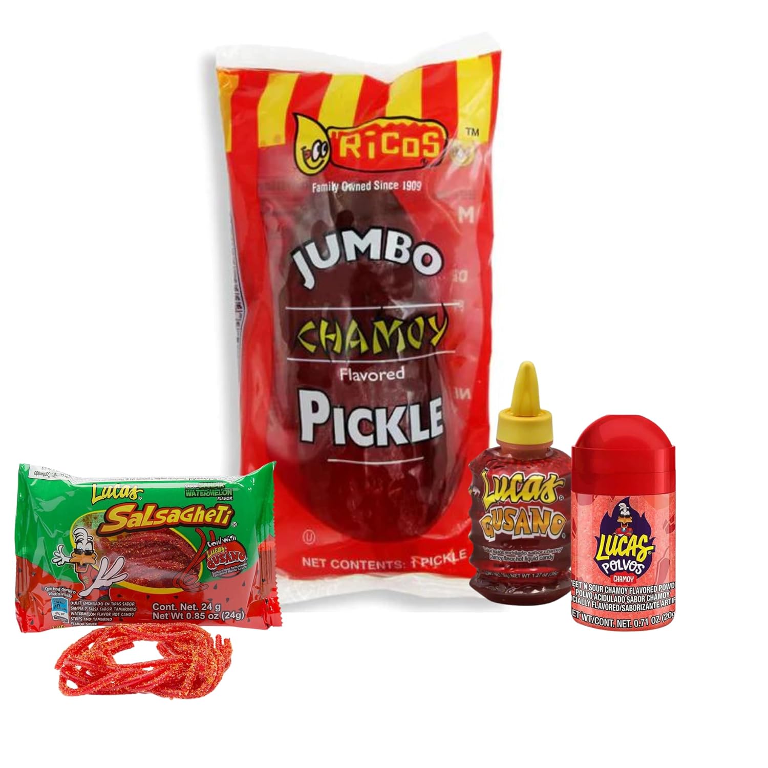 Chamoy Pickle Kit 4 Items Deluxe Chamoy Pickle Set With s Pickle