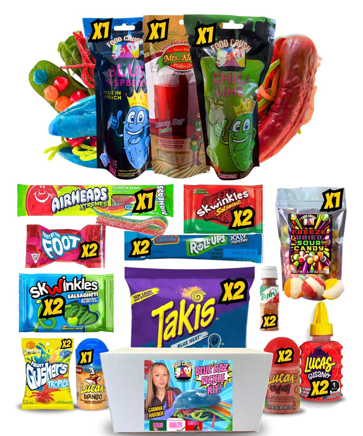 Chamoy Pickle Kit For 3Ultimate Pickle KitWith Freeze Dried CyChamoy