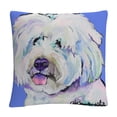 thumbnail image 1 of Champ' Animals Pets Painting Bold By Pat Saunders-White 16 X 16 Decorative Throw Pillow, 1 of 4