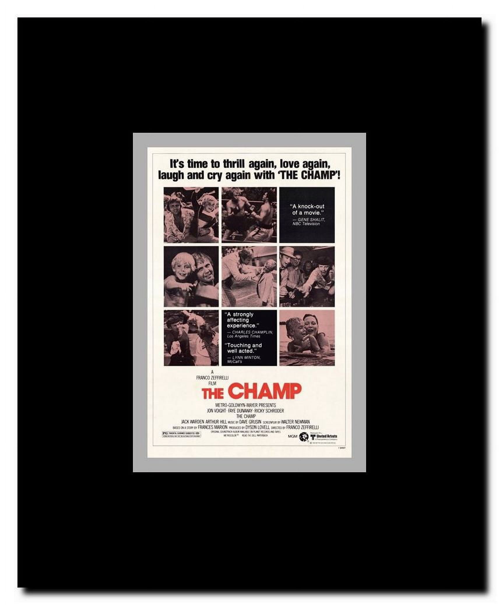 Champ Framed Movie Poster