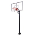 thumbnail image 1 of Champ Nitro-BP Steel-Glass In Ground Adjustable Basketball System, Kelly Green, 1 of 1