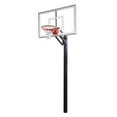 thumbnail image 1 of Champ Nitro Steel-Glass In Ground Adjustable Basketball System, Scarlet, 1 of 1