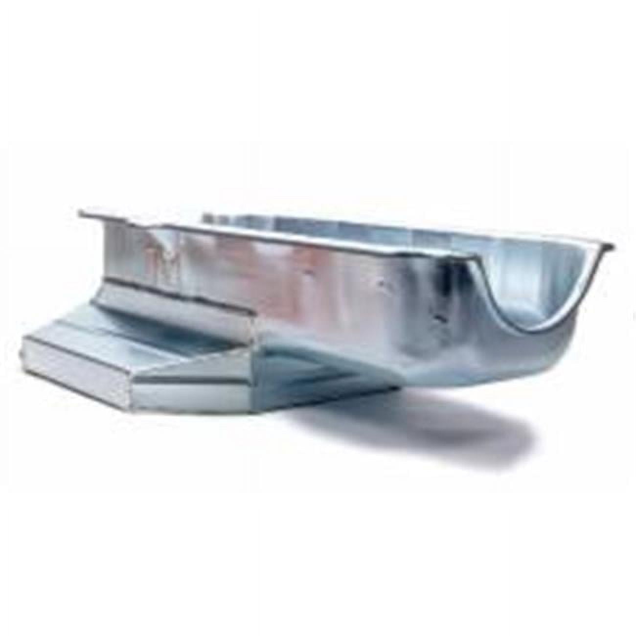Champ Pans CP106LTRB 6.5 in. Deep Circle Track Oil Pan with Kickout for 86-Up Small Block Chevy