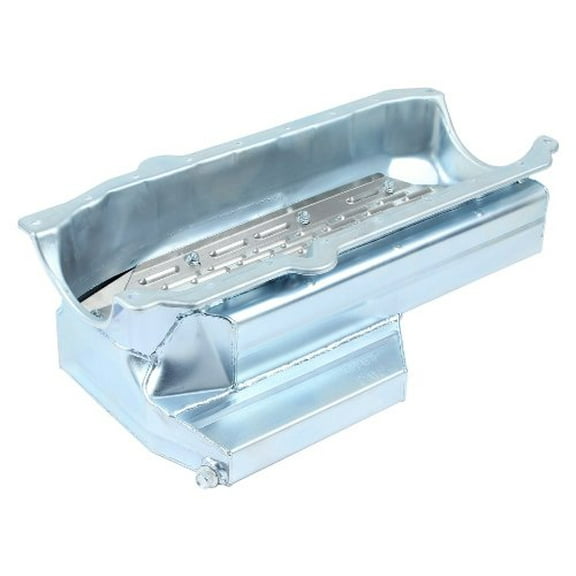 CHAMP PANS CP106KORB Engine Oil Pans SBC Oil Pan - 6.5 Deep w/Kick-Out 86-Up