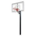thumbnail image 1 of Champ Select Steel-Acrylic In Ground Adjustable Basketball System, Saddle Brown, 1 of 1