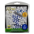 thumbnail image 1 of Champ Zarma FLYtee My Hite 3.25 inch, White with Blue Stripes, 50 Count, 1 of 7