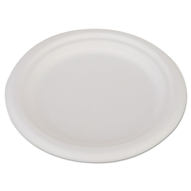 ChampWare Heavyweight Bagasse Dinnerware, Plate, 6 ChampWare Heavyweight Bagasse Dinnerware, Plate, 6