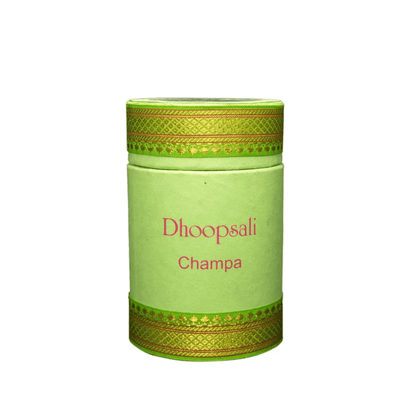 Champa Dhoop Sticks - 3" Length - 50 Sticks with Ceramic Holder - Handcrafted Natural Blend