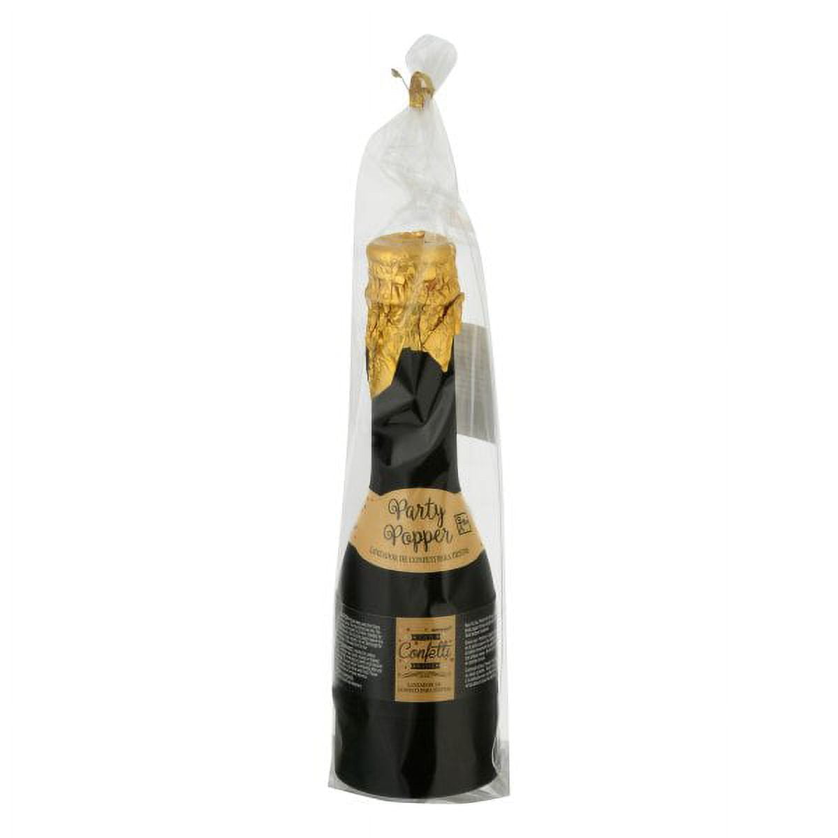Champagne Bottle Confetti Popper Mini Bottle 1 Pc