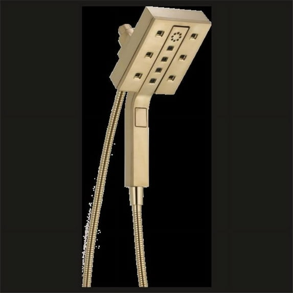 Champagne Bronze In2ition H2Okinetic 4 Setting Two in One Multi Function Shower Head & Handshower