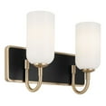 thumbnail image 1 of Champagne Bronze Two Light Bath from the Solia Collection, 1 of 12