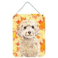 thumbnail image 1 of Champagne Cockapoo Fall Wall or Door Hanging Prints, 1 of 2