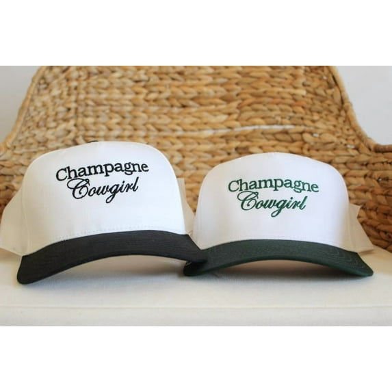 Champagne Cowgirl Hat, Cute Hat, Hat Designs, Trucker Hat, Western Hat, Cowboy Hat