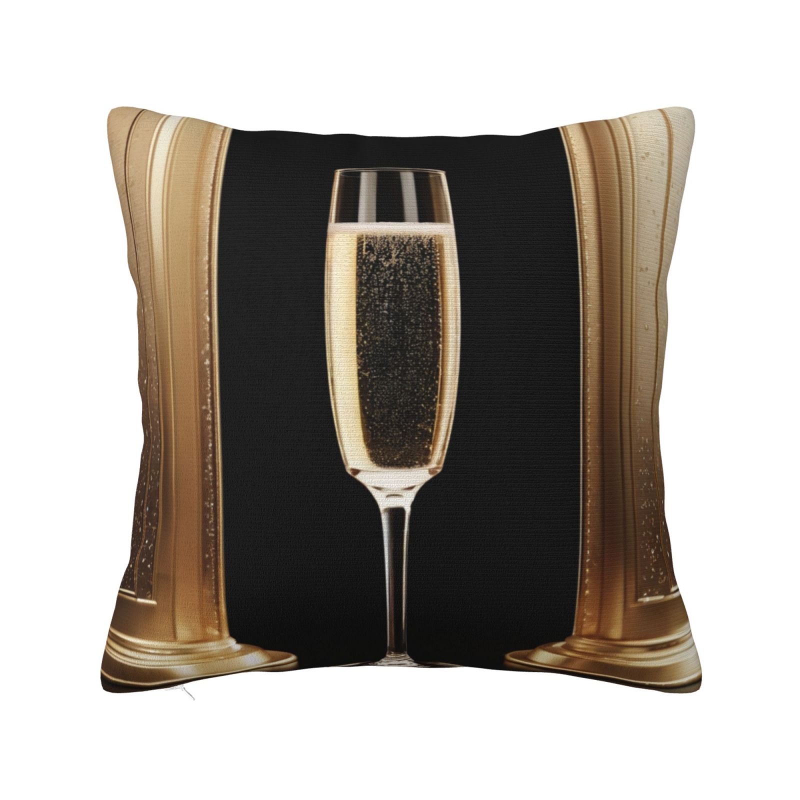 Champagne Decorative pillowcase, pillow cover, outdoor cushion cover