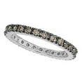 thumbnail image 1 of Champagne Diamond Eternity Ring Band in 14k White Gold (0.50ct), 1 of 2