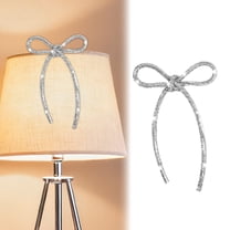 Champagne Gold Glitter Christmas Bow for Wreaths, Tree & Holiday Decoration - Reusable Elegant Holiday Bow