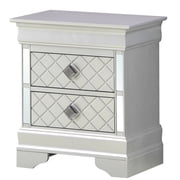Champagne Main Hue - Two Drawers Functionality - Bedroom Nightstand - Quick Unpack