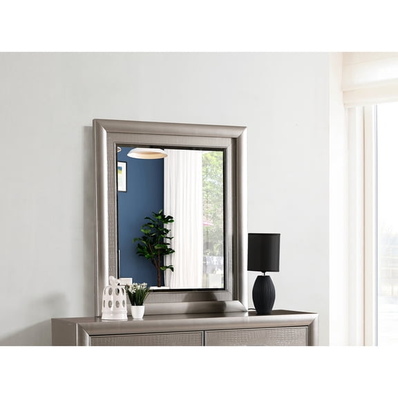 Champagne Mirror with Particle Board Material / Perfect for Bedroom Furniture Combination