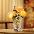thumbnail image 1 of Champagne Rose LED Night Light, The Perfect Gifts for Home Décor for Women, Womens Mom Wife Friends for Her Valentine Anniversary Christmas Birthday Gifts (Champagne), 1 of 12