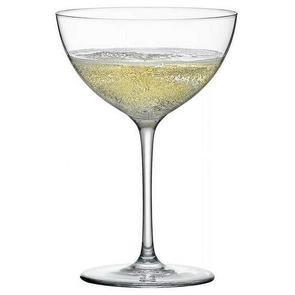 Champagne Saucer, 12 oz. Crystal Saucer, Set of 6