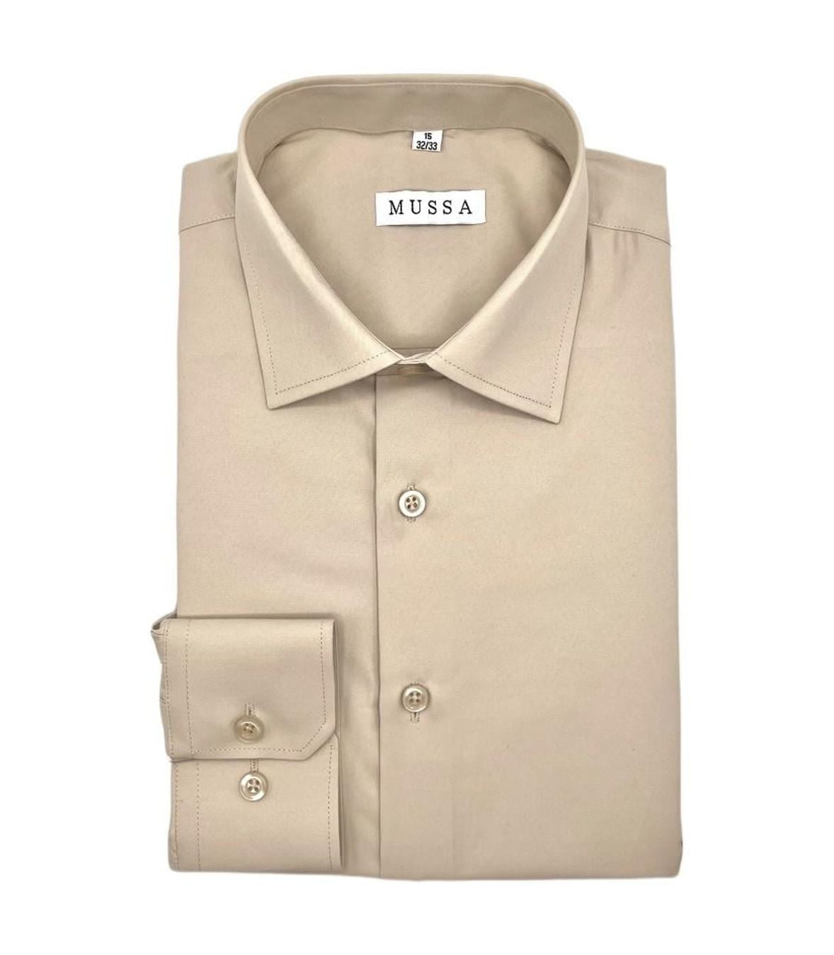 sachin and babi light blue dress YourTies Champagne Color Dress Shirt Men's Silk Long Sleeve Button Top main image 0