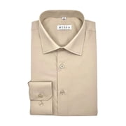 champagne dress shirts for men Champagne Long Evening Dress With Silver Sequins Lady Gown – TANYA BRIDAL