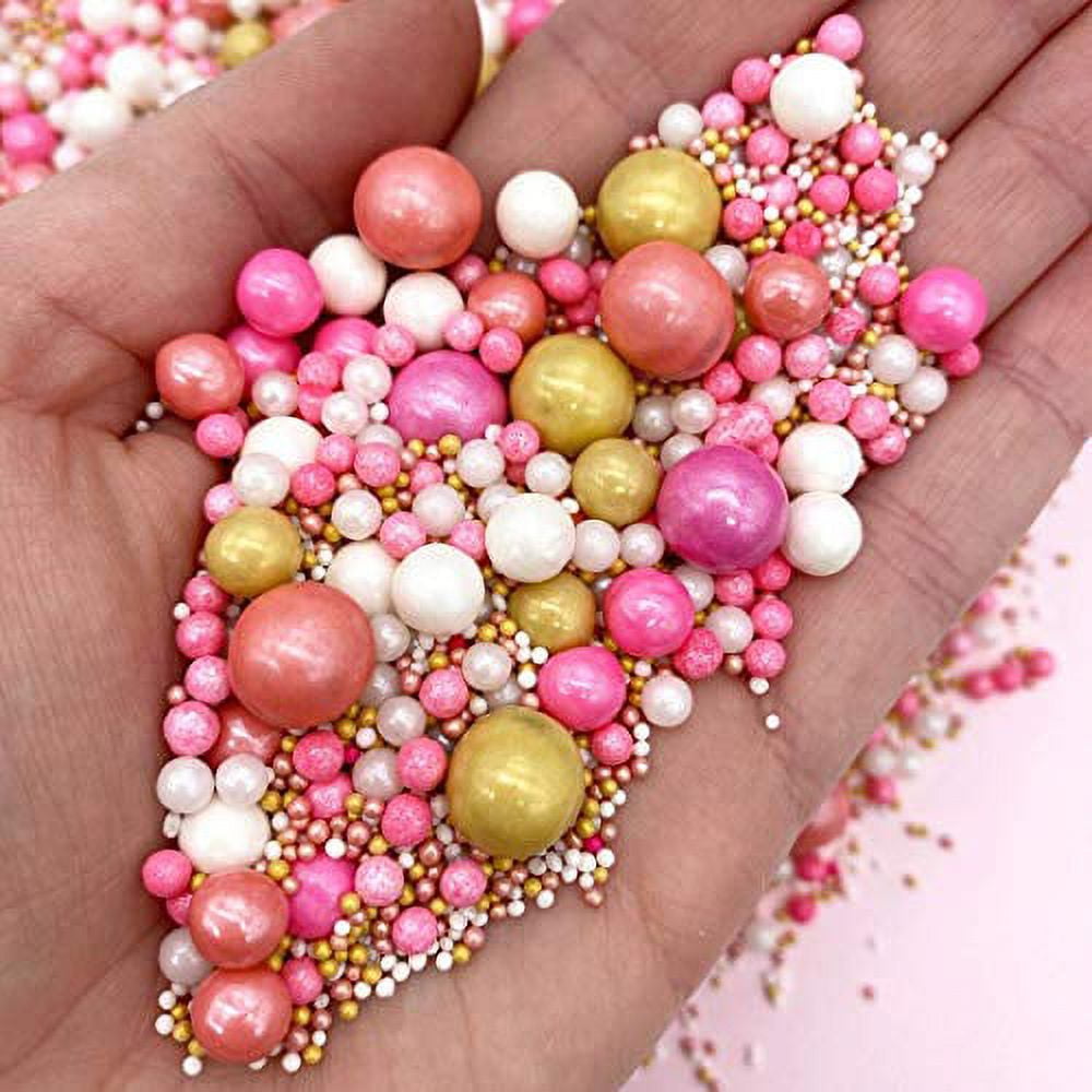 Champagne Sprinkle Mix By Pearl Sprinkles Quality Sprinkles Rose