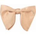 thumbnail image 1 of Champagne Tie Oversized Ties Satin Silk Soft Smooth Long Tail Adjustable Pre Tied Plain Formal Bowties for Tuxedo Banquets Party Wedding Graduation Wear Adults Gift Clothes Supplies, 1 of 7