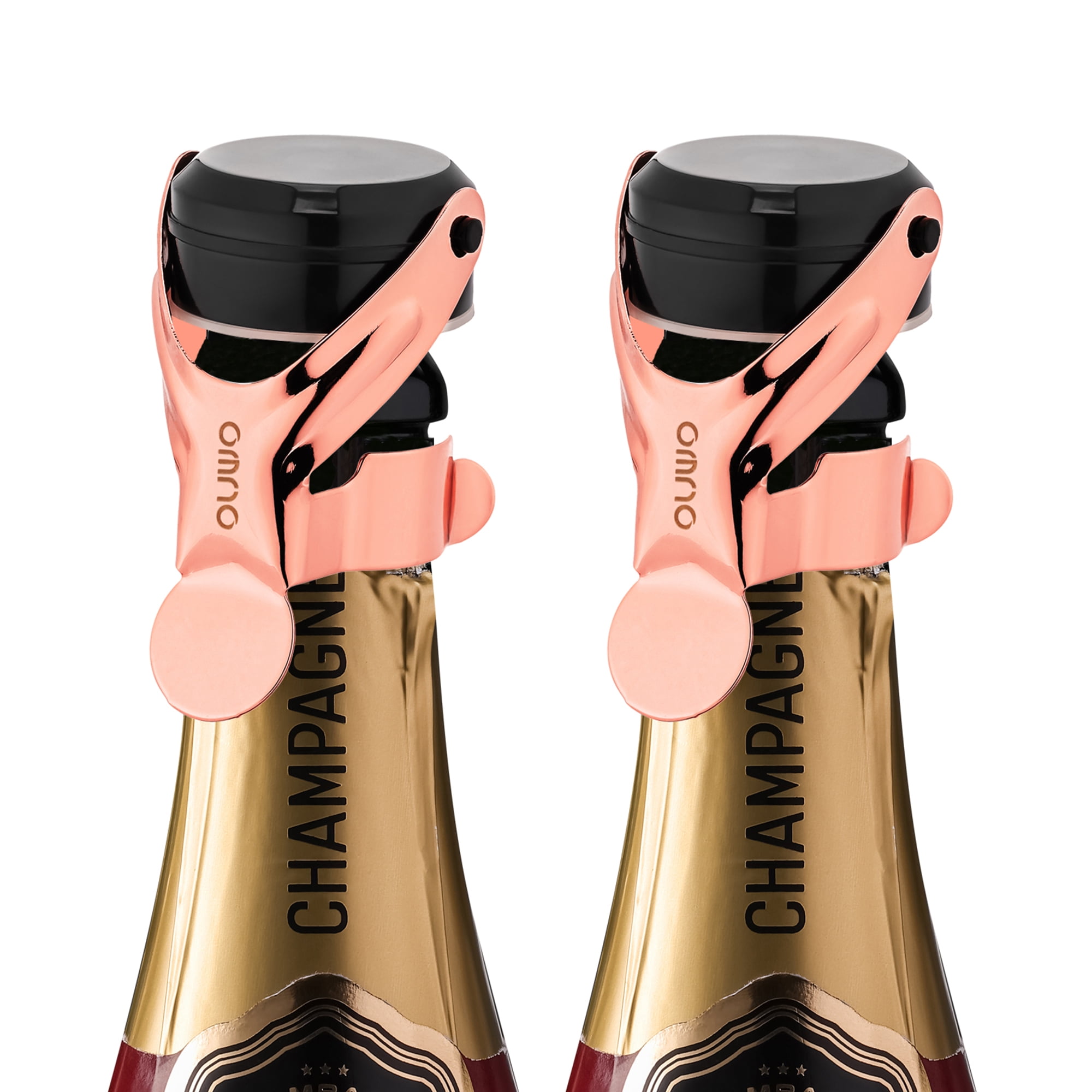 Champagne&Wine Stopper Stainless Steel with Food Grade Silicone, Leak