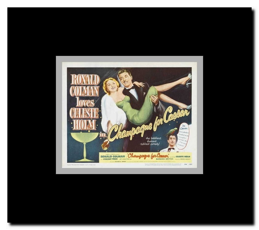 Champagne for Caesar Champagne for Caesar Framed Movie Poster