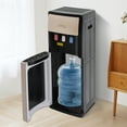 Champaign Gold Bottom Loading Water Cooler Dispenser, Hot & Cold
