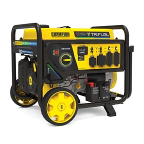 Champion 10,000-Watt Electric Start Tri Fuel Home Backup Portable Generator with CO Shield