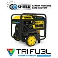 thumbnail image 1 of Champion Power Equipment 12,000-Watt Electric Start Tri Fuel Home Backup Portable Generator with CO Shield®, 1 of 17